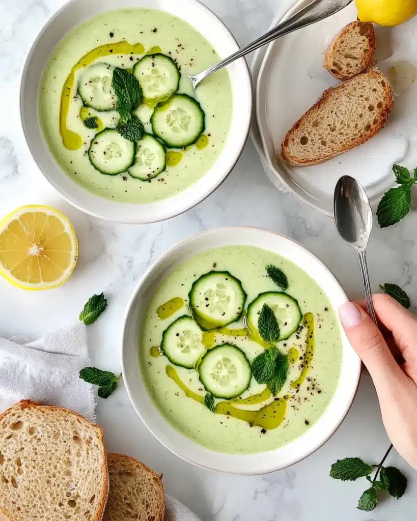 Cold Cucumber Soup Recipe