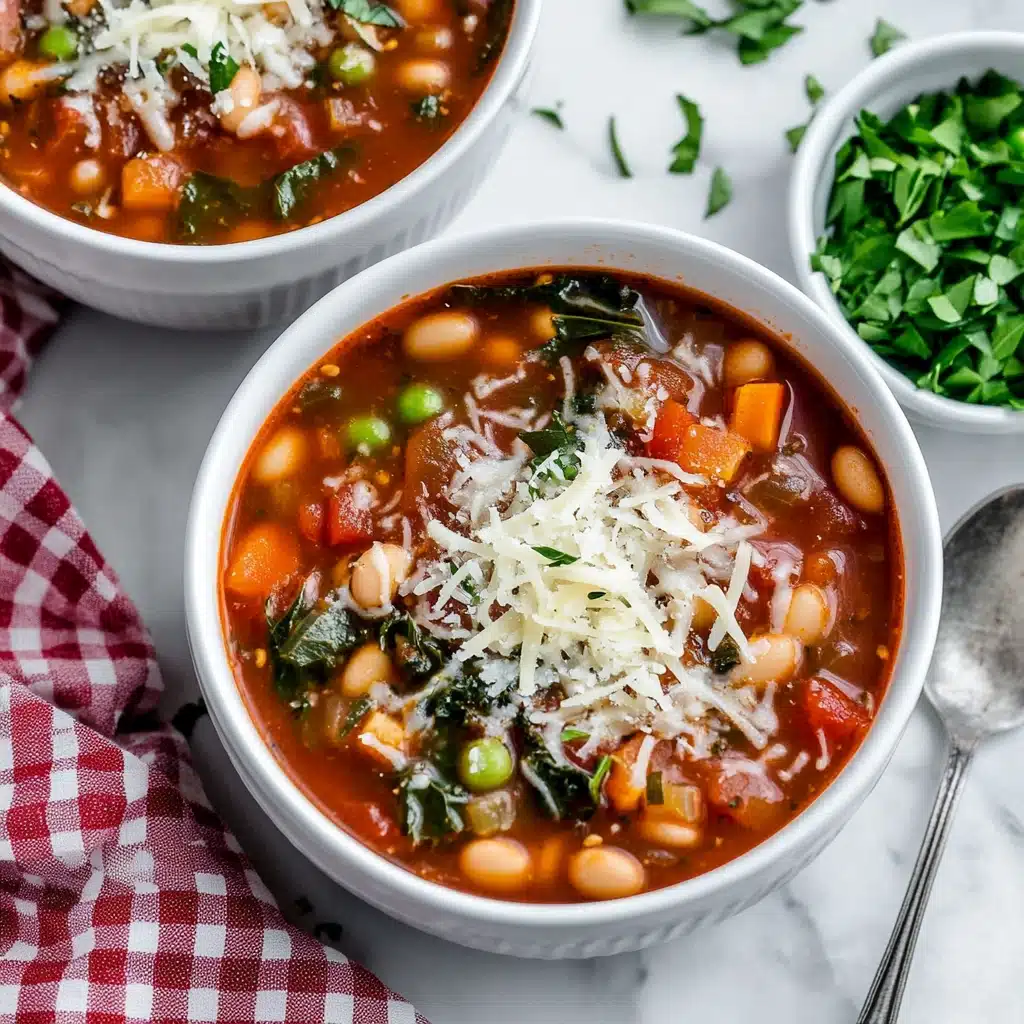 Thick & Hearty Minestrone Soup Recipe - Recipe Image