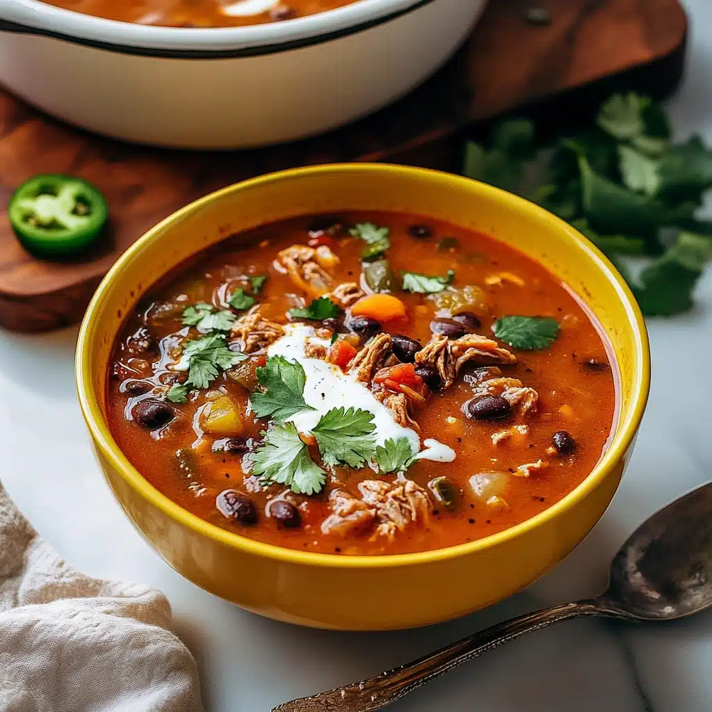 1-Pot Pumpkin Black Bean Soup Recipe - Recipe Image