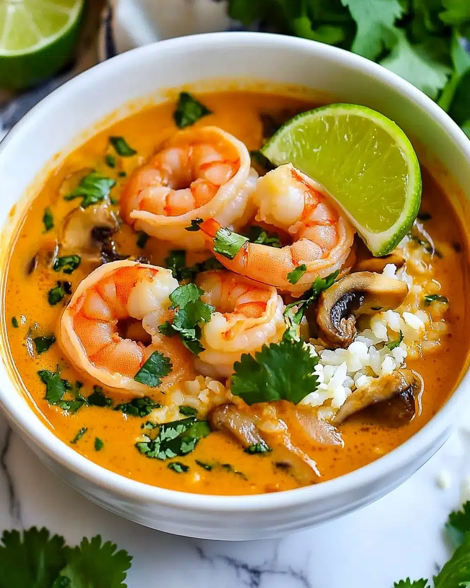 Thai Coconut Shrimp Soup Recipe