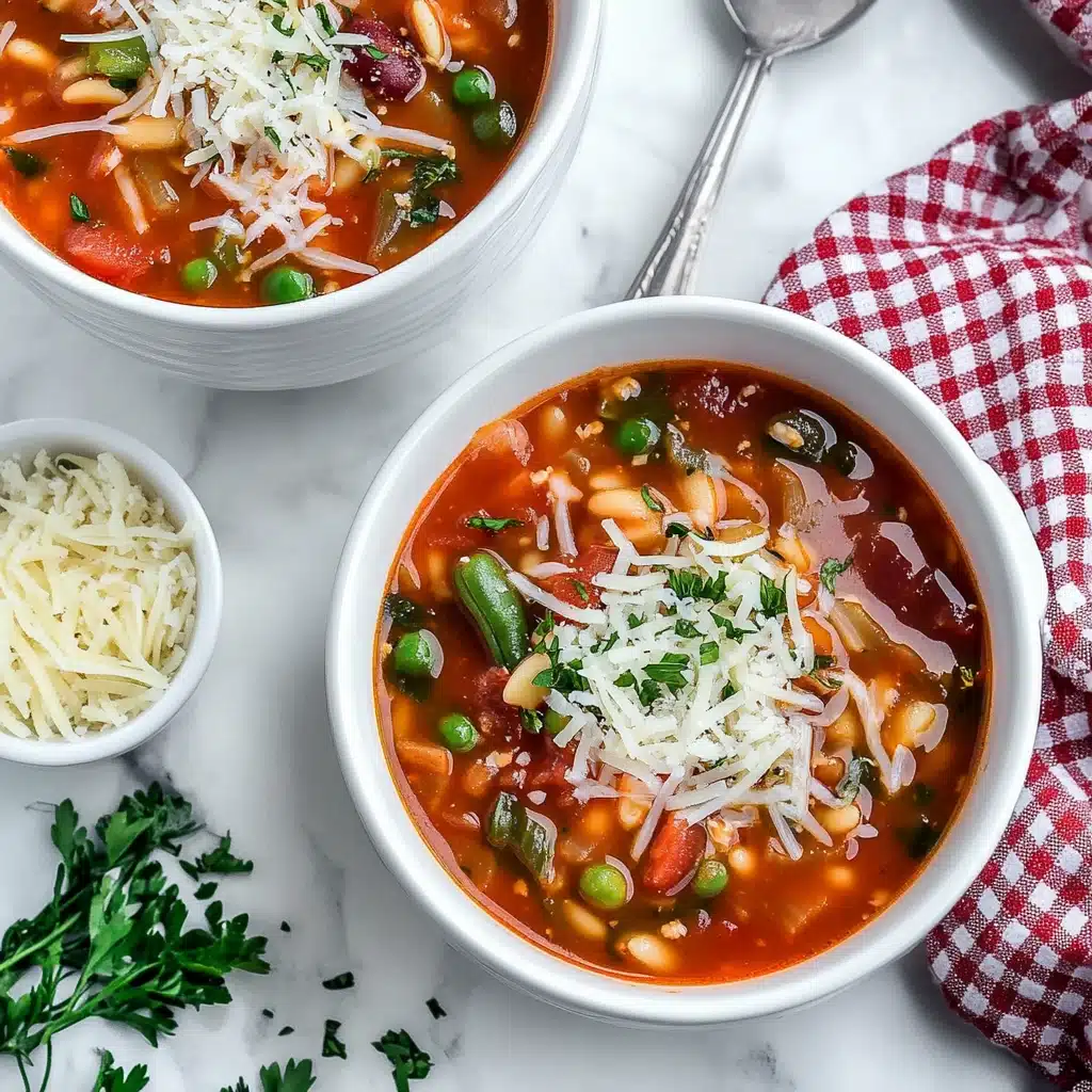 Thick & Hearty Minestrone Soup Recipe - Recipe Image