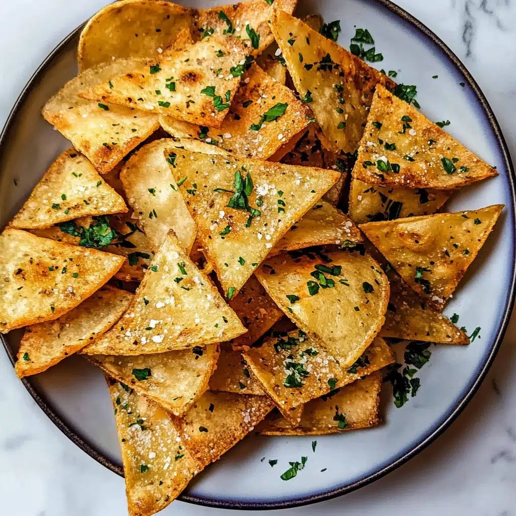 Homemade Tzatziki Sauce with Pita Chips Recipe - Recipe Image