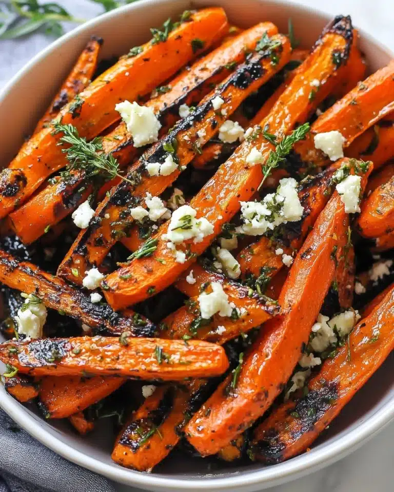 Lemon Dijon Roasted Carrots Recipe