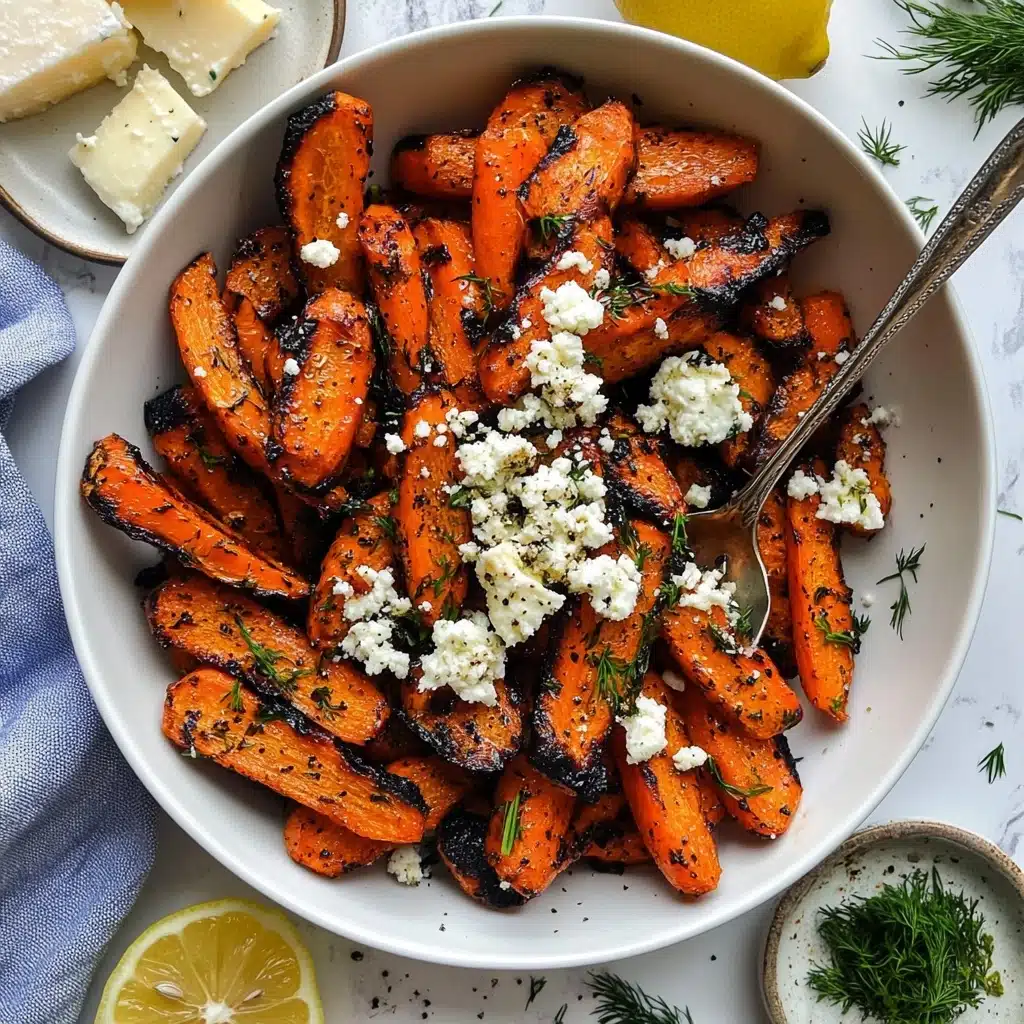 Lemon Dijon Roasted Carrots Recipe - Recipe Image
