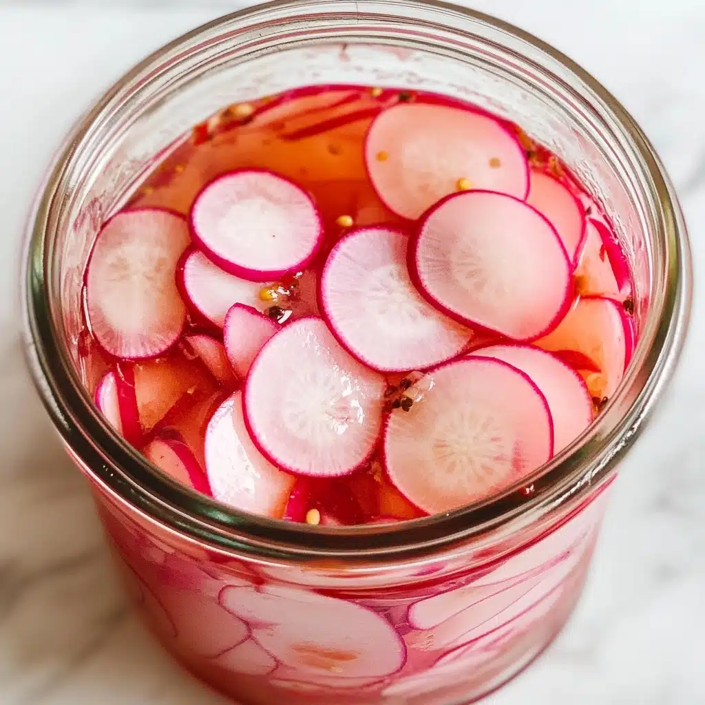 Spicy Quick Pickled Radishes Recipe - Recipe Image