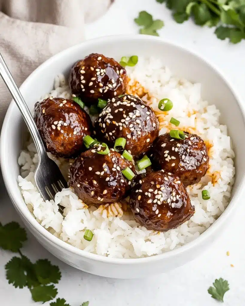 Korean BBQ Meatballs Recipe