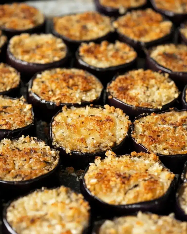 Crispy Baked Eggplant Recipe