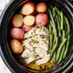 Crockpot Chicken, Potatoes and Green Beans Recipe