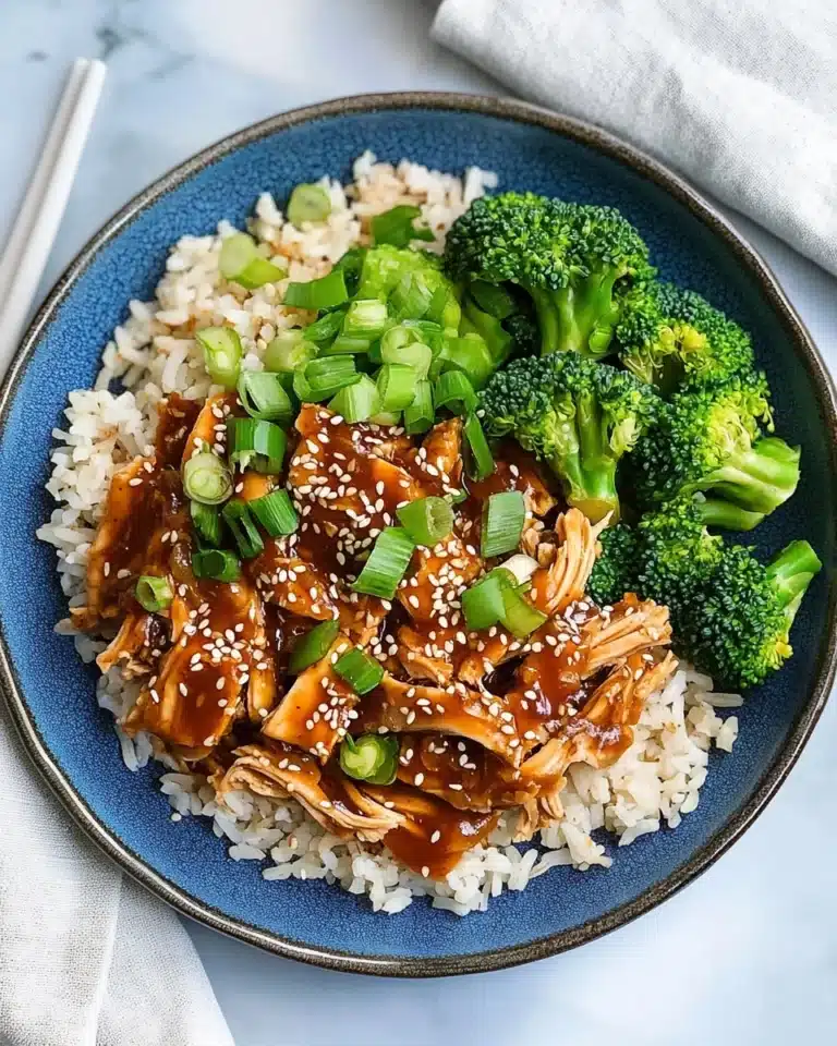 Slow Cooker Honey Garlic Chicken Recipe