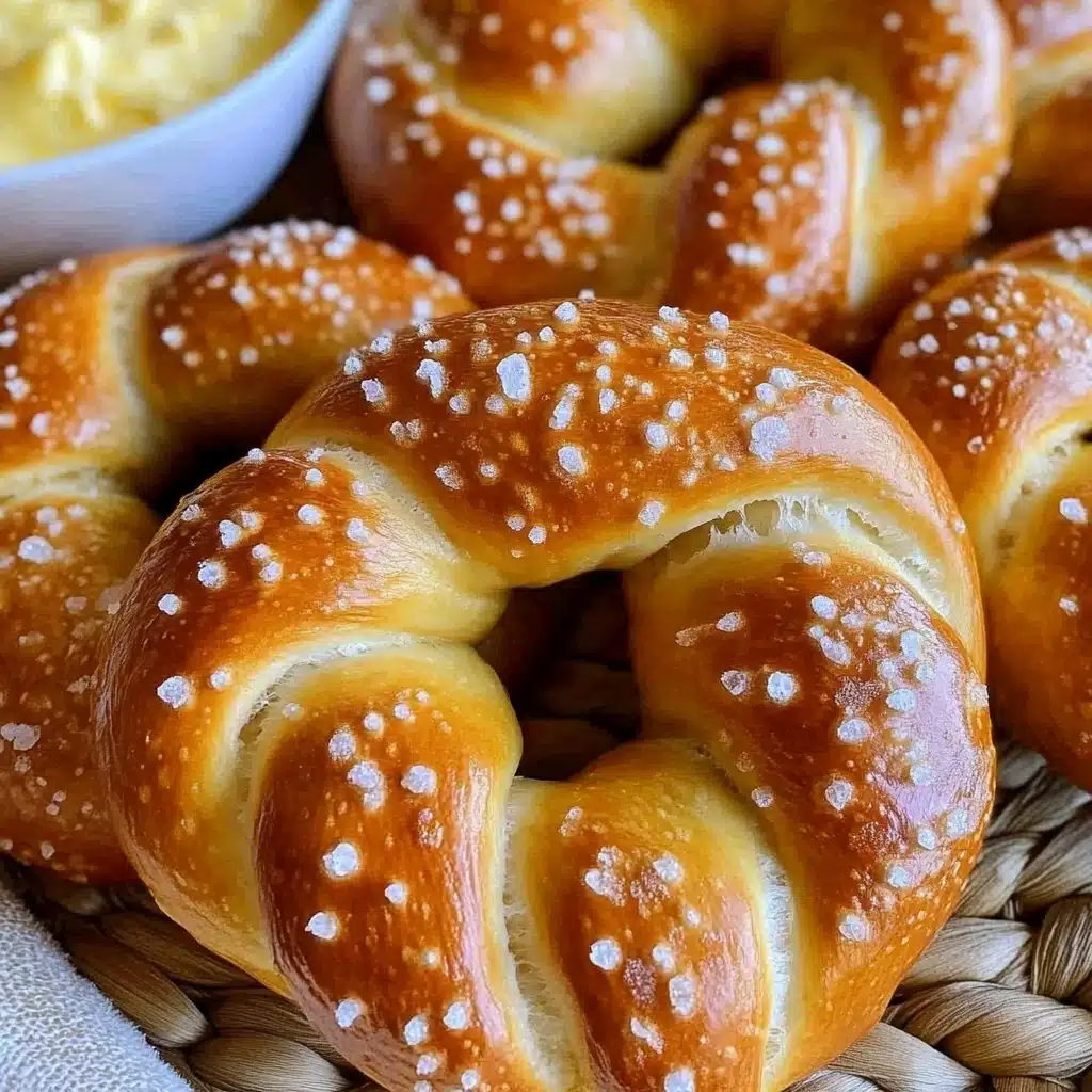 Easy Homemade Soft Pretzels Recipe - Recipe Image