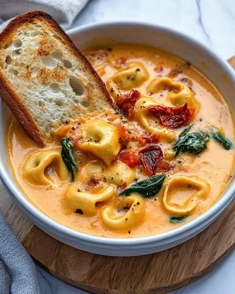 Creamy Tuscan Chicken Soup Recipe