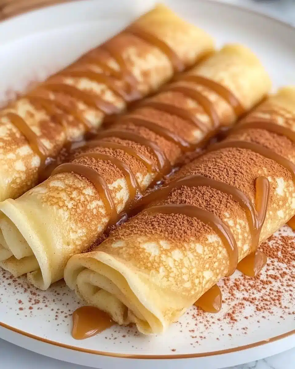 Cinnamon Roll Protein Crepes Recipe