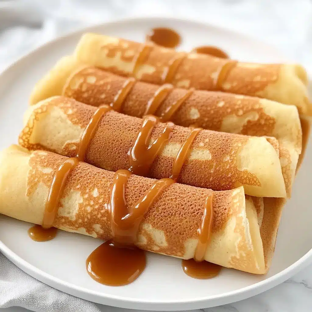Cinnamon Roll Protein Crepes Recipe - Recipe Image