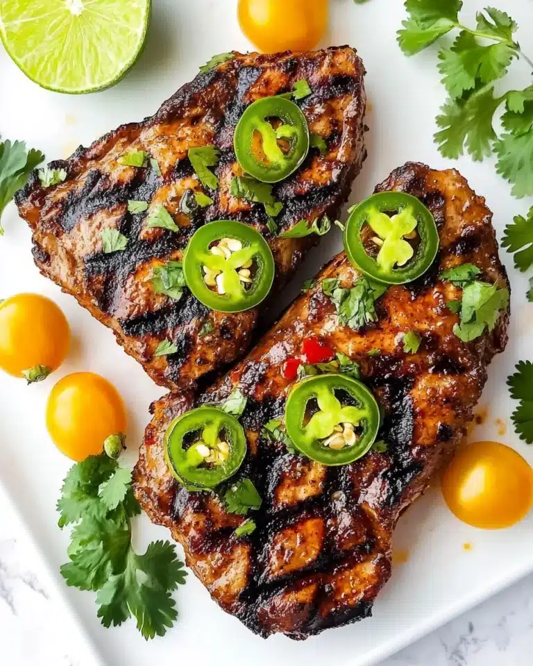 Quick Marinated Grilled Chipotle Chicken Recipe