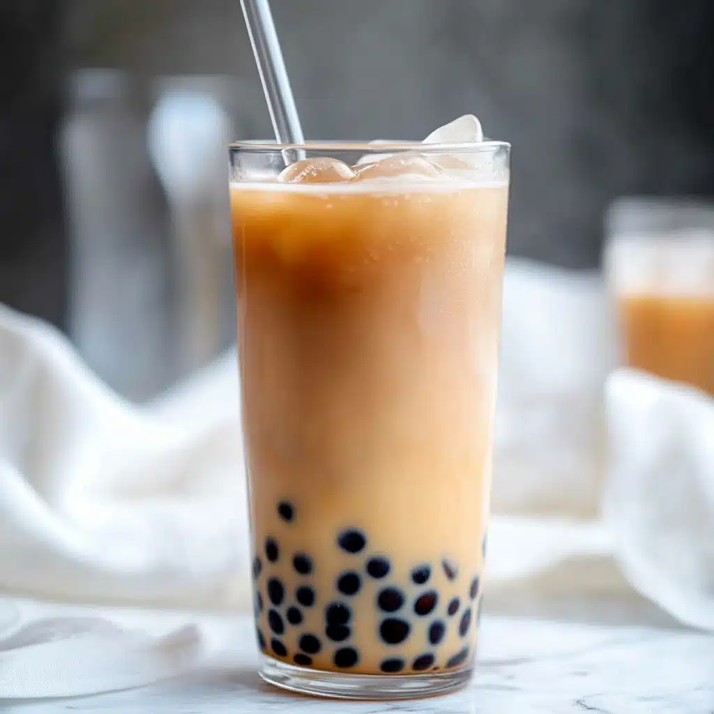 Bubble Tea Drink (Boba Milk Tea) Recipe - Recipe Image