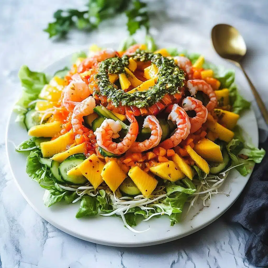 Thai Prawn And Mango Salad Recipe - Recipe Image