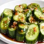 Easy & Quick Spicy Asian Cucumber Salad Recipe