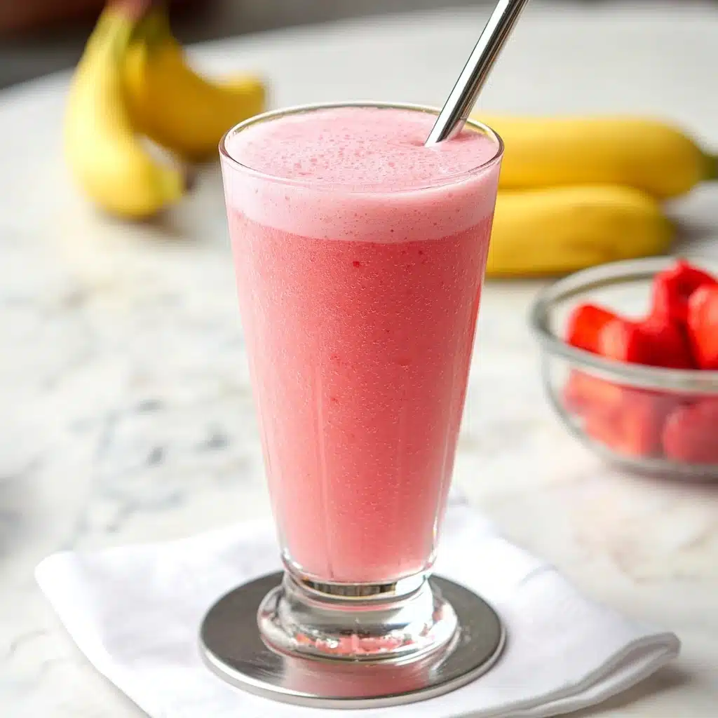 Healthy Watermelon Banana Smoothie Recipe - Recipe Image