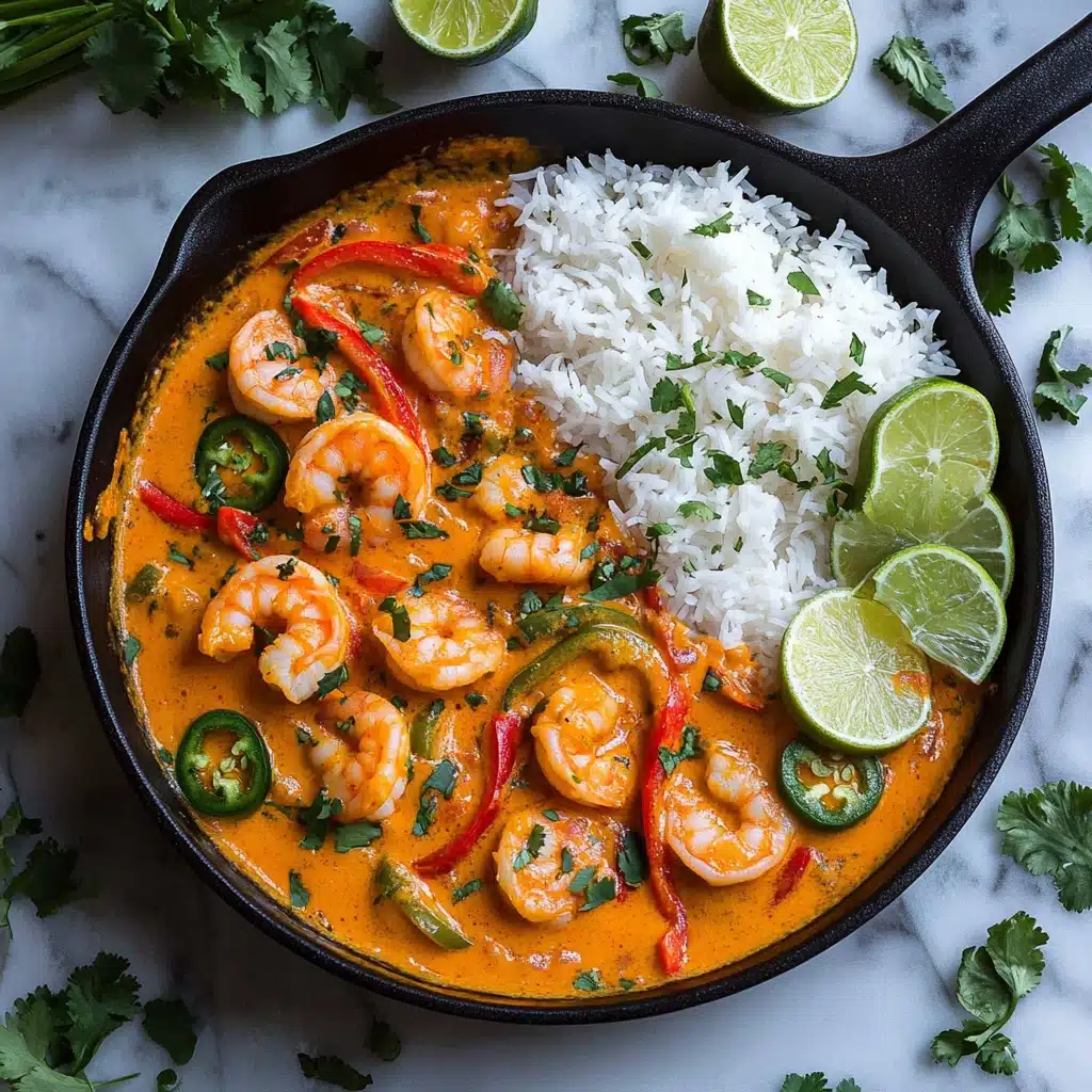 Easy Thai Coconut Shrimp Curry Recipe - Recipe Image