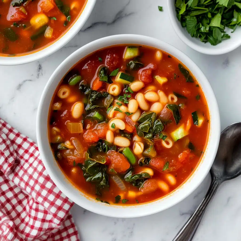 Thick & Hearty Minestrone Soup Recipe - Recipe Image
