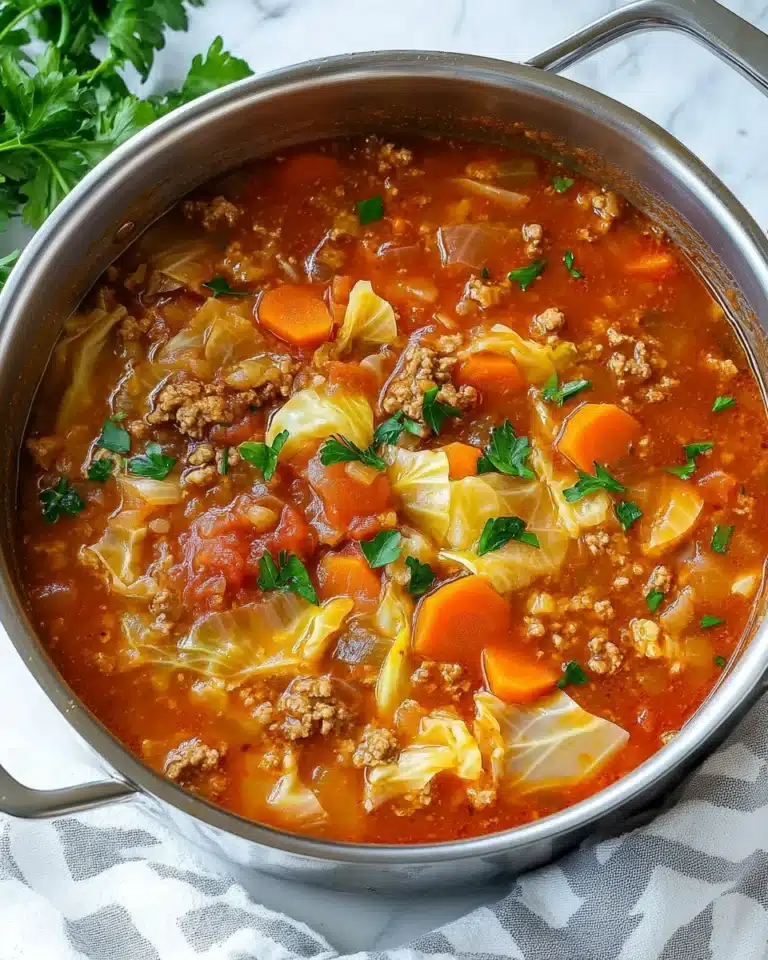 Cabbage Roll Soup Recipe