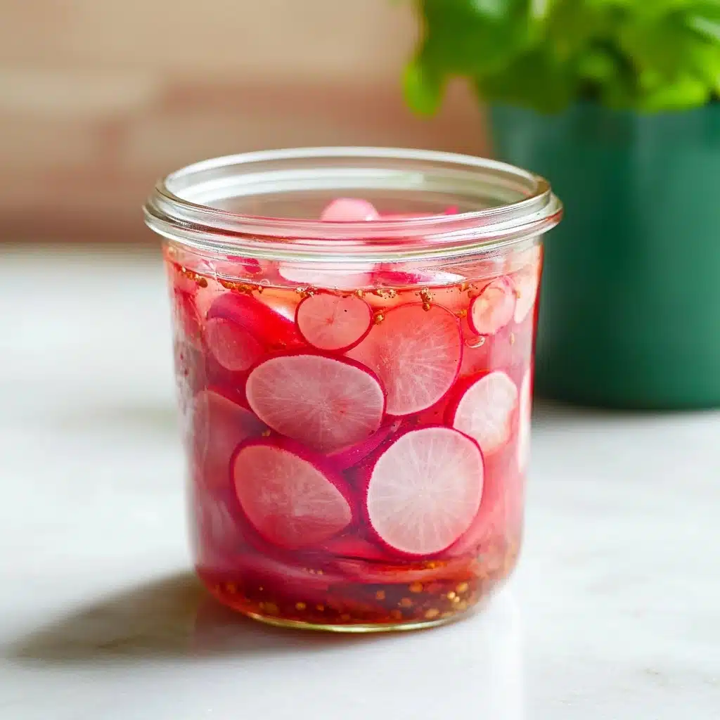 Spicy Quick Pickled Radishes Recipe - Recipe Image