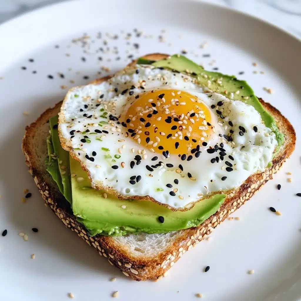 Everything (but the bagel) Egg and Avocado Toast Recipe - Recipe Image