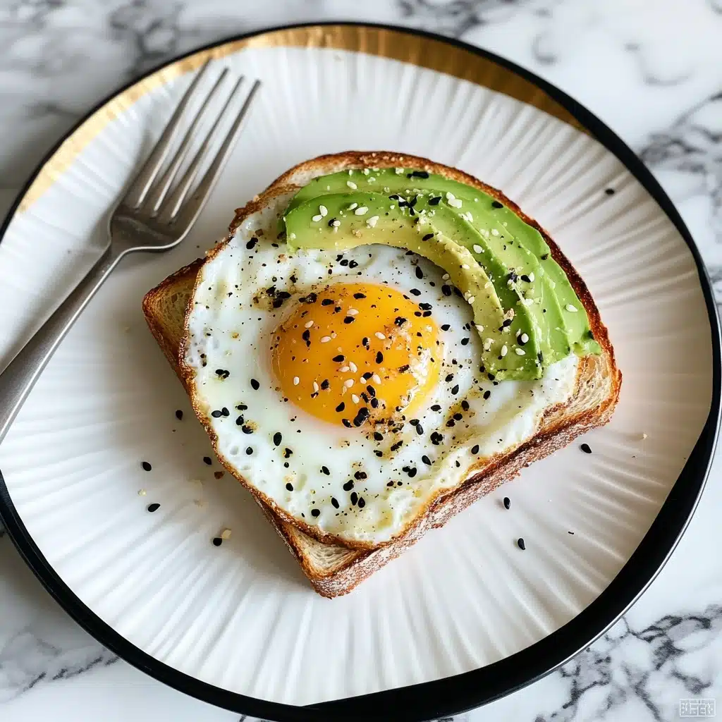 Everything (but the bagel) Egg and Avocado Toast Recipe - Recipe Image