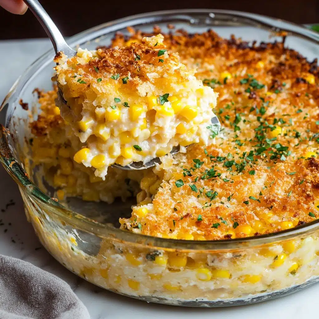 Cheddar Sweet Corn Pie Recipe - Recipe Image