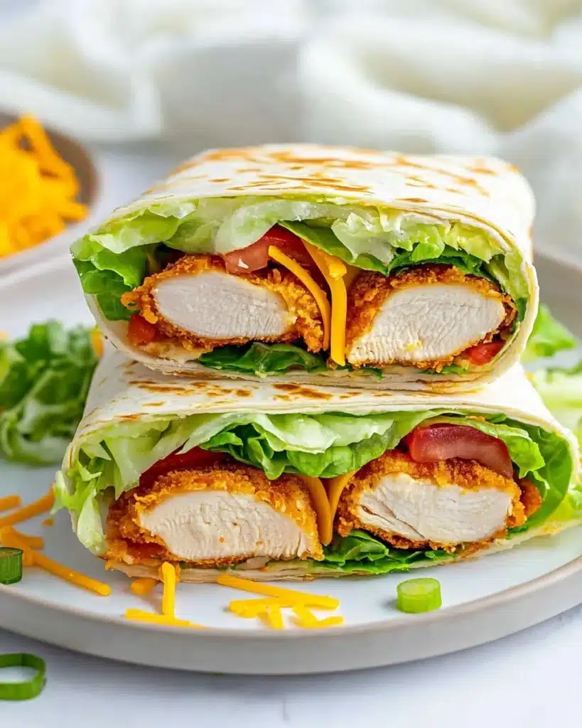 Chicken Bacon Ranch Wraps Recipe