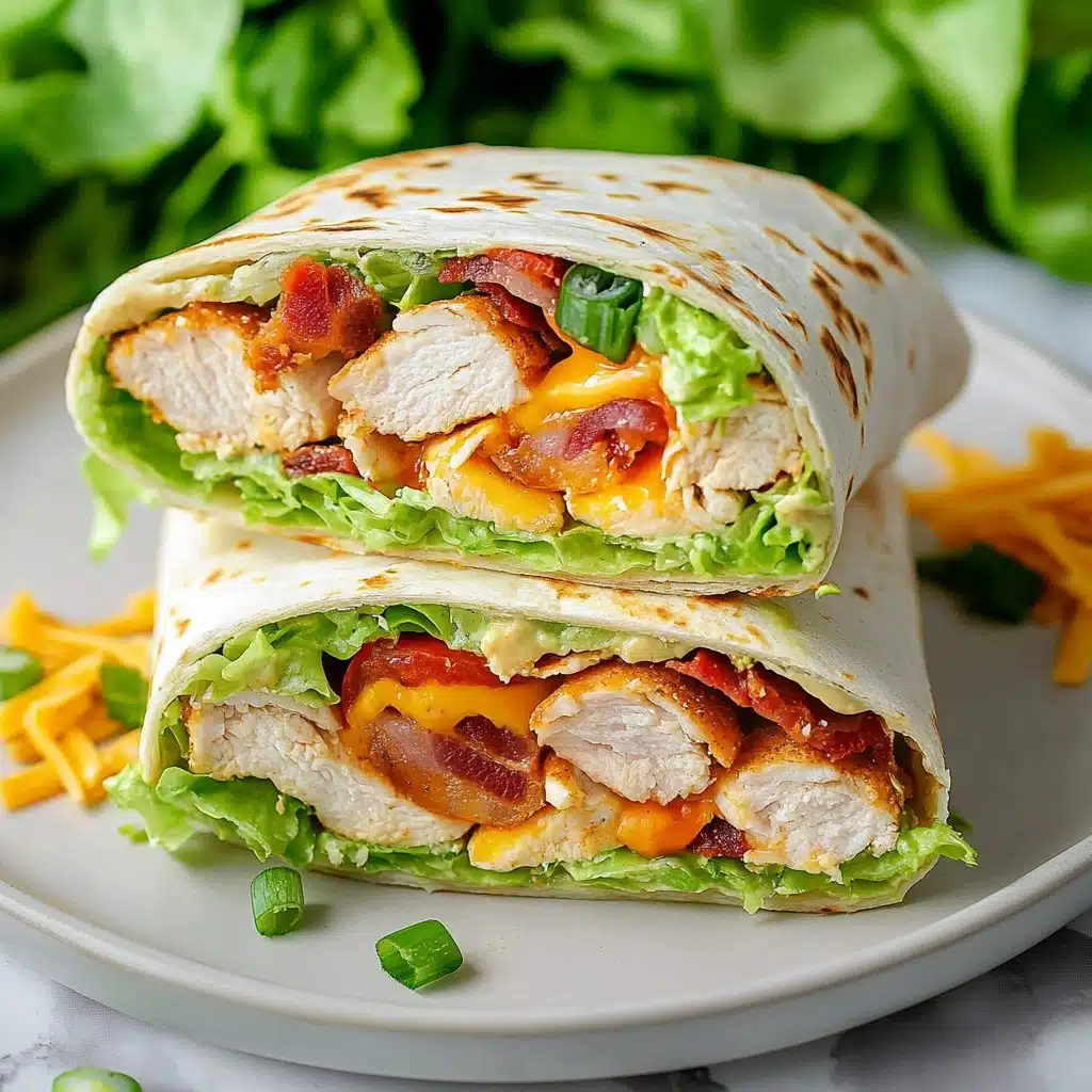 Chicken Bacon Ranch Wraps Recipe - Recipe Image