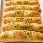 Garlic Parmesan Homemade Breadsticks Recipe