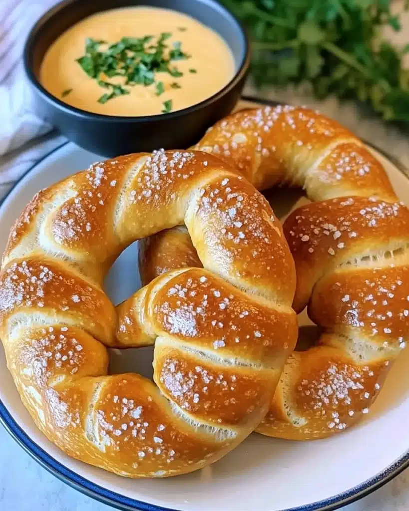 Easy Homemade Soft Pretzels Recipe