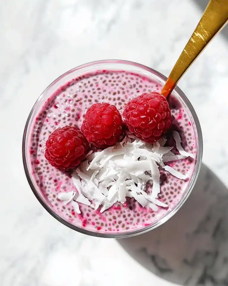 Raspberry Chia Pudding Recipe