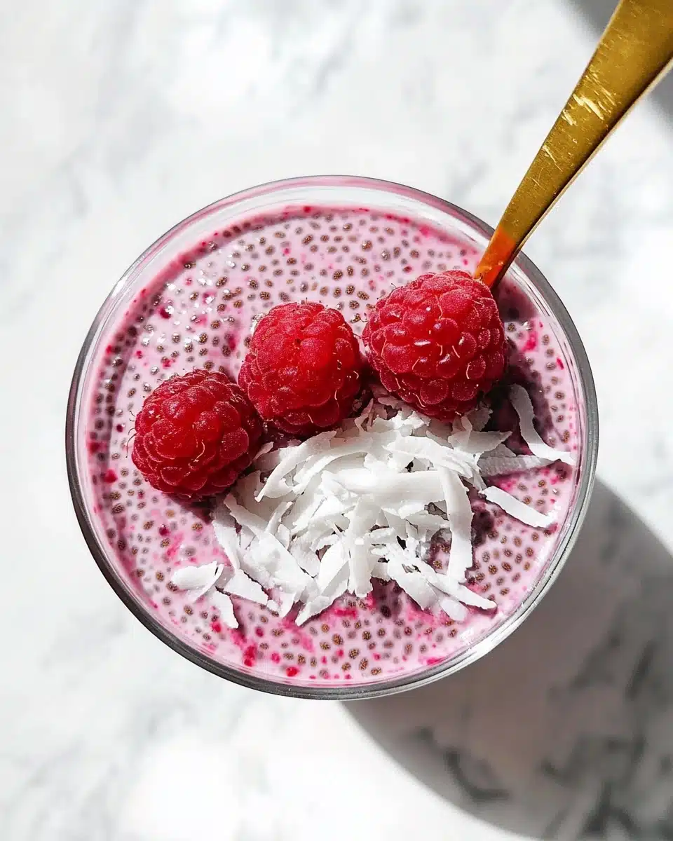 Raspberry Chia Pudding Recipe