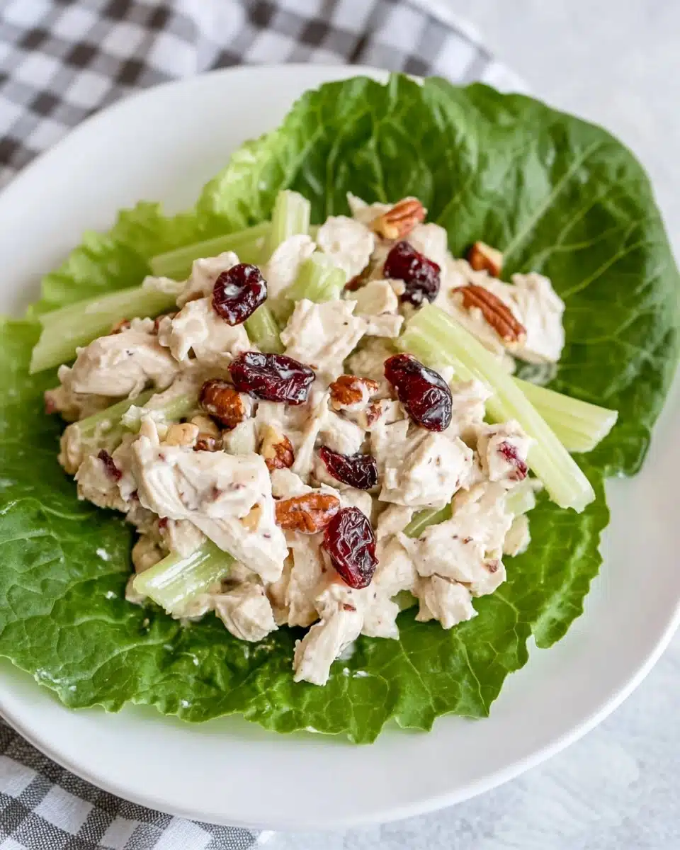 Cranberry Pecan Chicken Salad Recipe