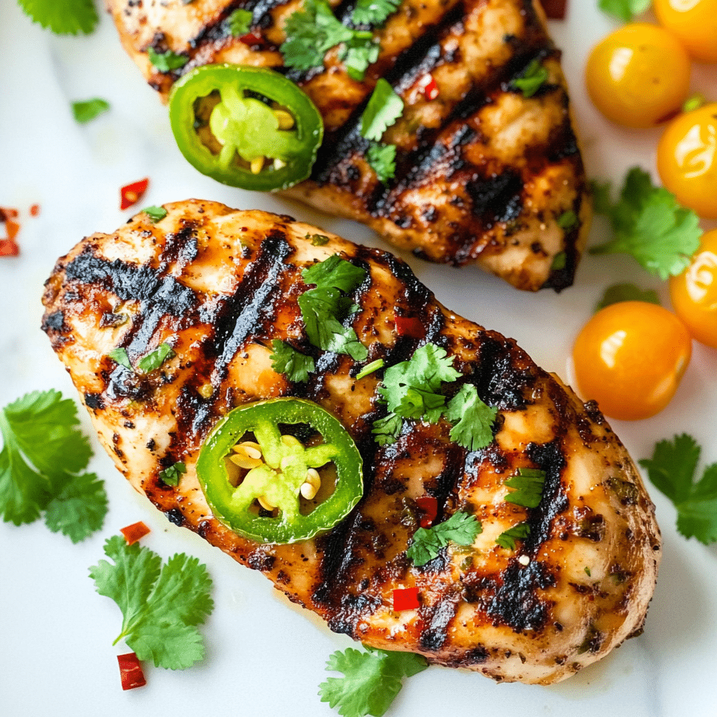 Quick Marinated Grilled Chipotle Chicken Recipe - Recipe Image