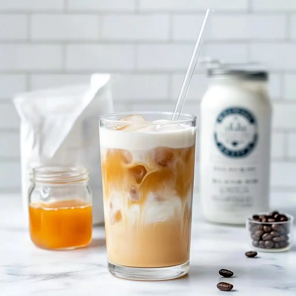 Sea Salt Caramel Cold Brew with Caramel Cold Foam Recipe - Recipe Image