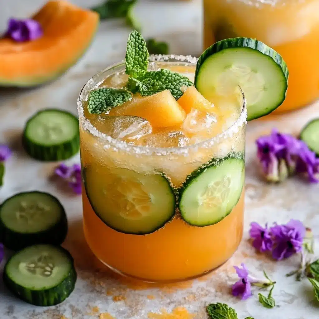 Cucumber Melon Agua Fresca Recipe - Recipe Image