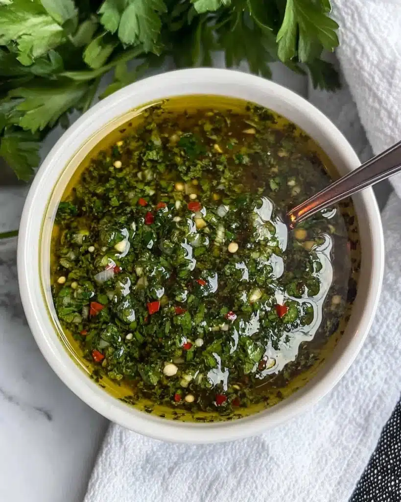 Easy Chimichurri Sauce Recipe