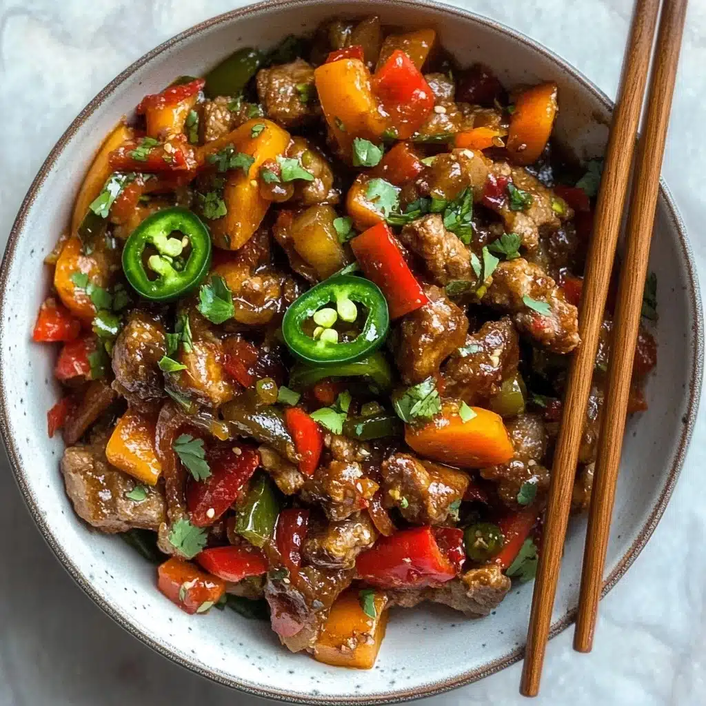 Jalapeno Chicken with Bell Peppers Recipe - Recipe Image