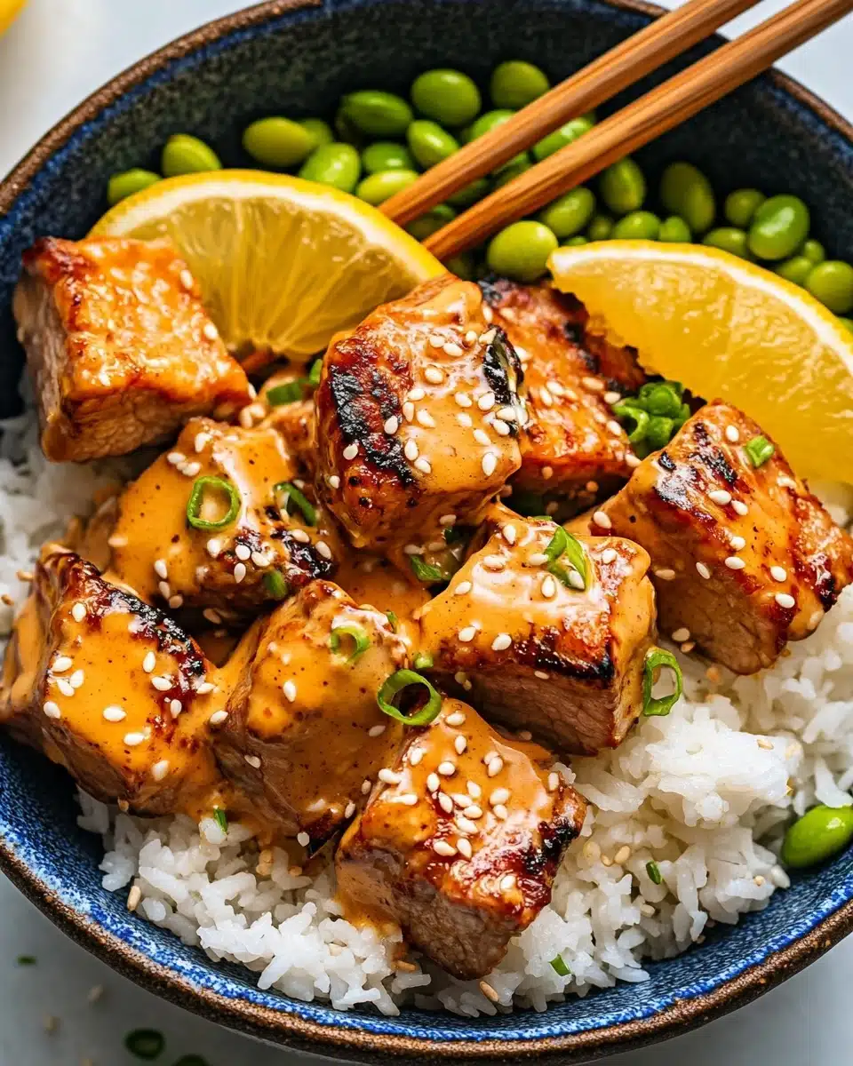 Bang Bang Salmon Bites Recipe