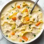 Creamy Chicken Noodle Soup Recipe