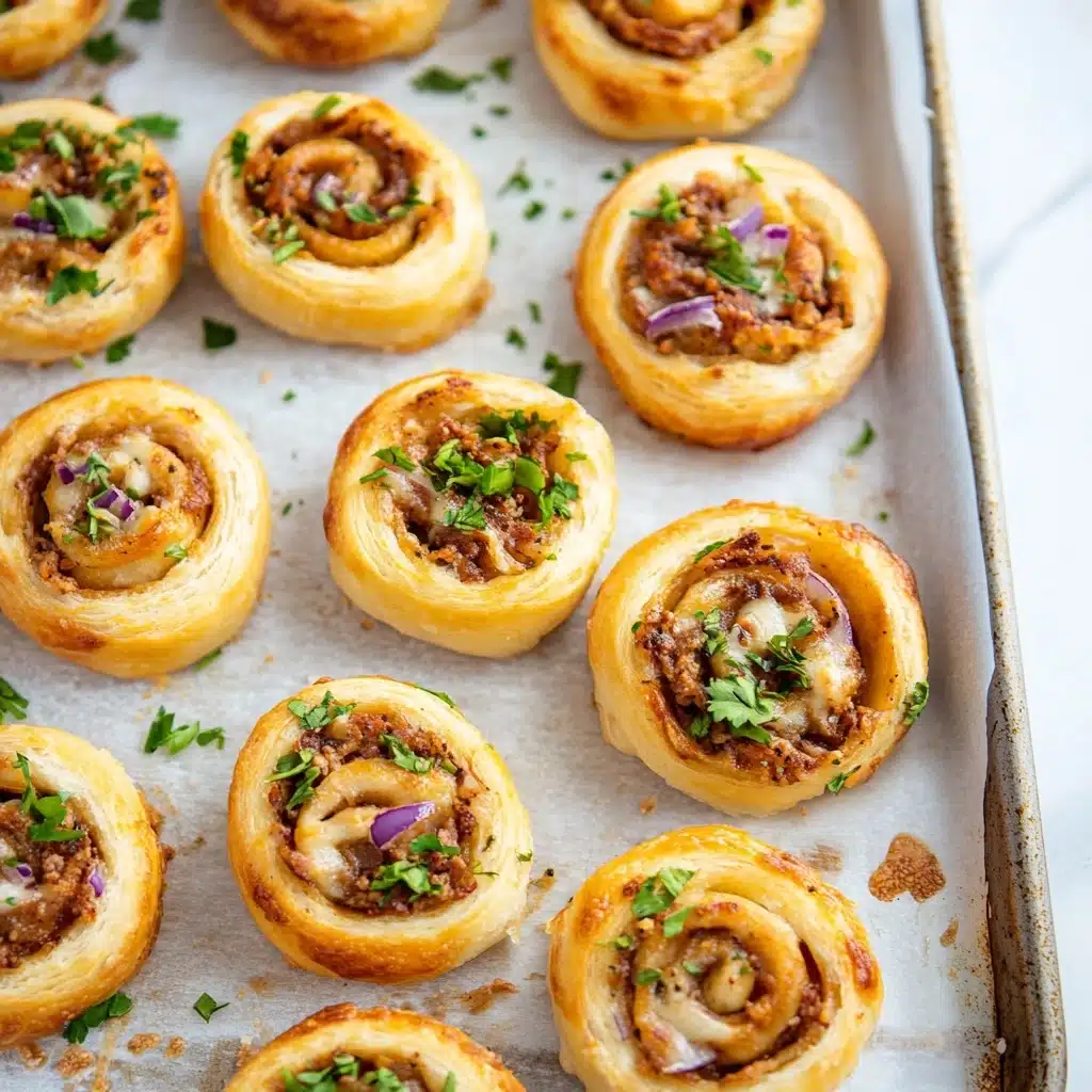 BBQ Chicken Pizza Rolls Recipe - Recipe Image