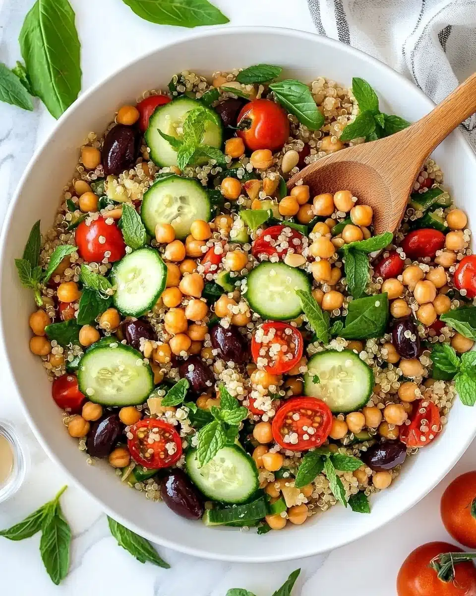 Mediterranean Quinoa Salad Recipe