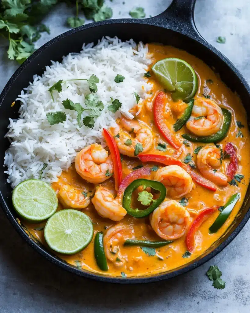 Easy Thai Coconut Shrimp Curry Recipe