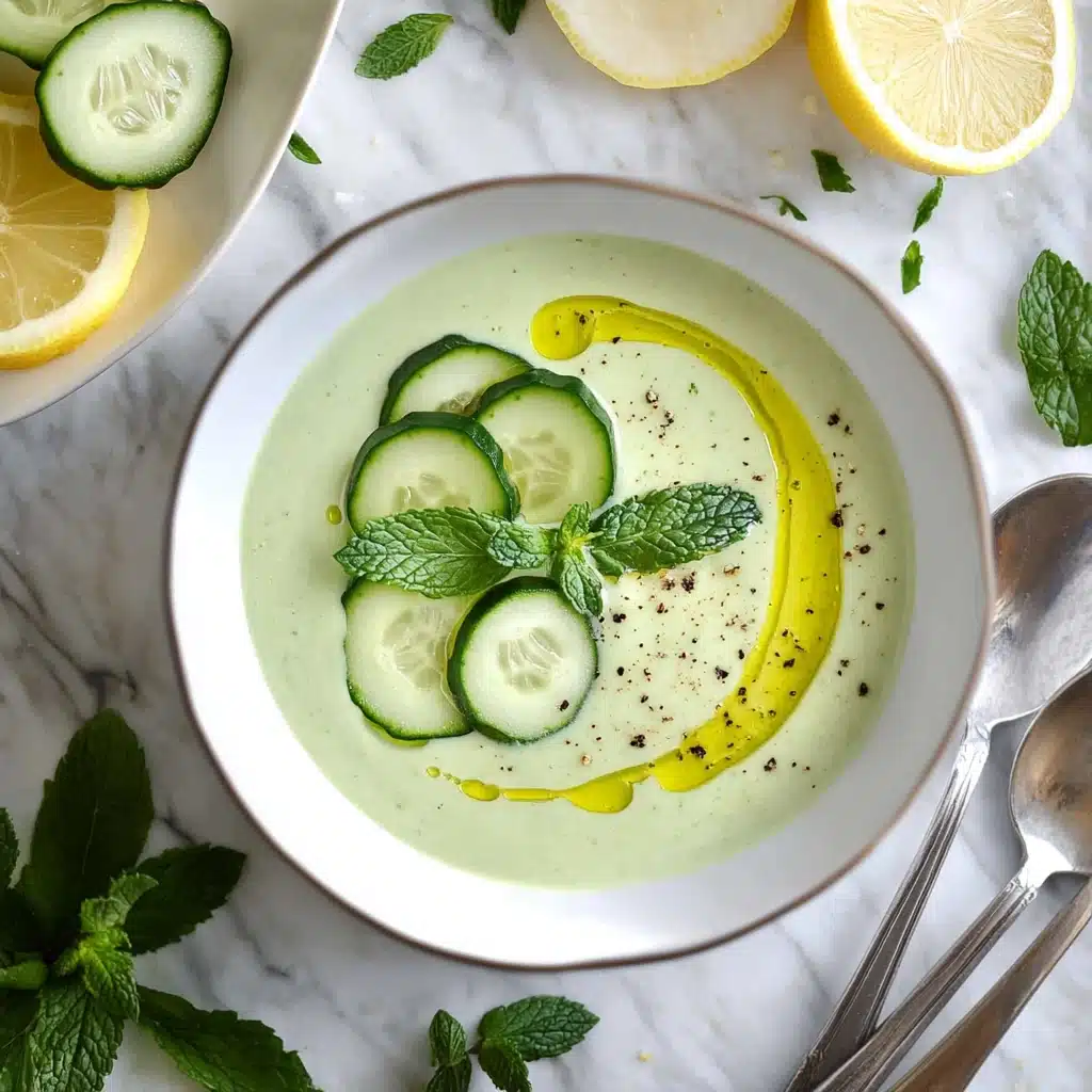 Cold Cucumber Soup Recipe - Recipe Image