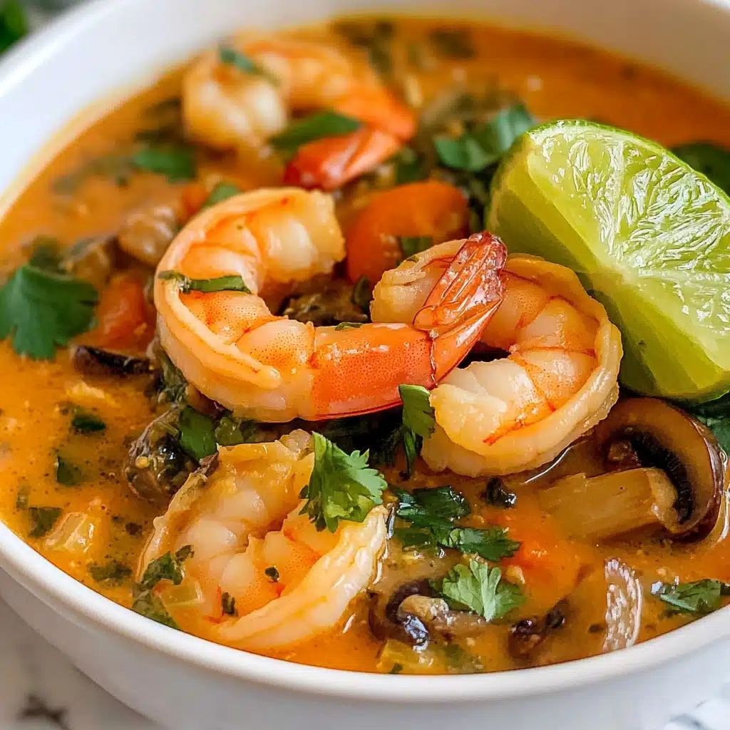 Thai Coconut Shrimp Soup Recipe - Recipe Image