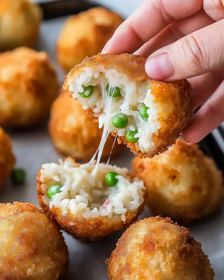 Arancini Rice Balls Recipe