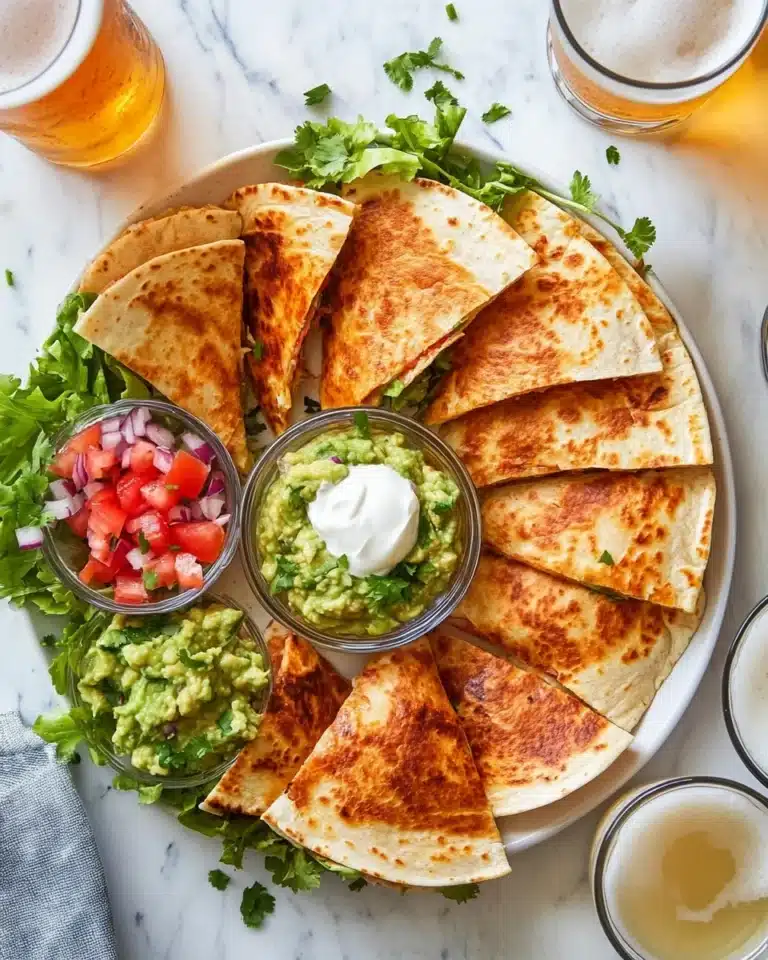 Mini Chicken Quesadillas Recipe